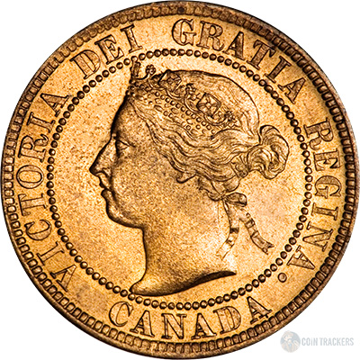 1893 Canadian Large Cent