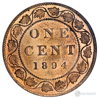 1894 Canadian Large Cent