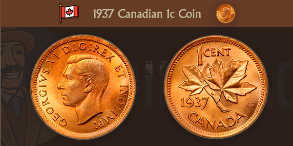 1937 Canadian Penny