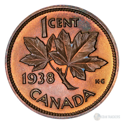 1938 Canadian Penny