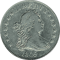 1805 Draped Bust Quarter