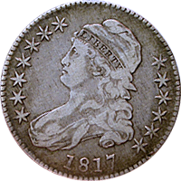 1817 Capped Bust Half Dollar Value | CoinTrackers