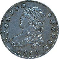 1818 Capped Bust Quarter