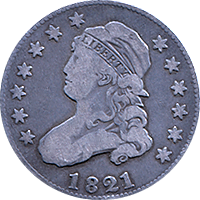 1821 Capped Bust Quarter