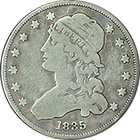 1835 Capped Bust Quarter