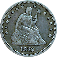 Seated Quarter Value