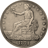 1873 S Trade Dollar