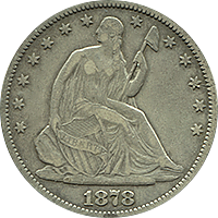 1878 S Seated Liberty Half Dollar