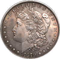 1879 CC Morgan Silver Dollar
