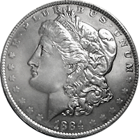 Coin Silver 1884