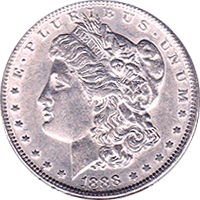 1888-S Morgan Silver Dollar XF Key San Francisco Mint Coin 112220 