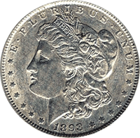1898 O Morgan Silver Dollar