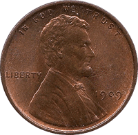1909 S Wheat Penny