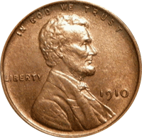 1910 S Wheat Penny