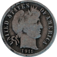 US 1911 Barber Dime Silver Coin 925 Sterling Silver Ring Banknote Olive Leaf 