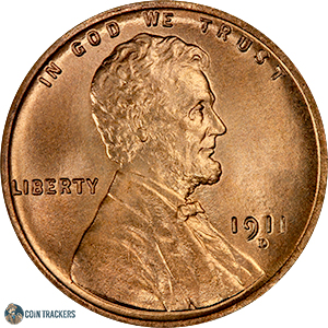1911 D Wheat Penny