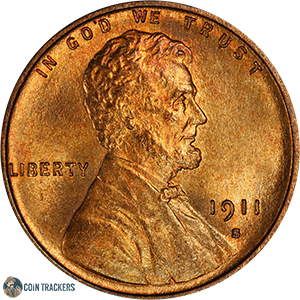 1911 S Wheat Penny