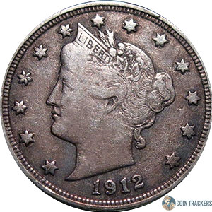 1912 D Liberty Head V Nickel