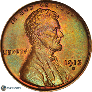 1913 S Wheat Penny