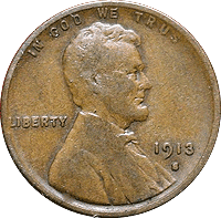 1913 Wheat Penny Value | CoinTrackers