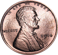 1914 D Wheat Penny