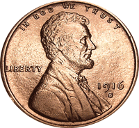 1916 D Wheat Penny