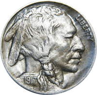 1917 S Buffalo Nickel