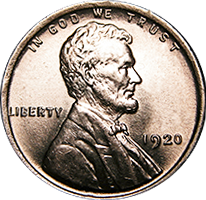 1920 S Wheat Penny