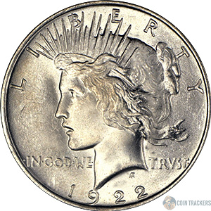 1922 S Peace Dollar Value