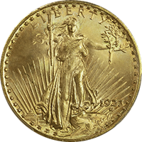 1923 D St Gaudens Double Eagle