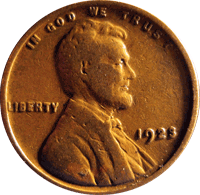 1923 S Wheat Penny