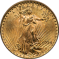 1924 St Gaudens Double Eagle