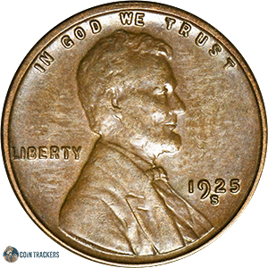 1925 S Wheat Penny