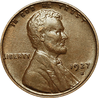 1927 Wheat Penny Value | CoinTrackers