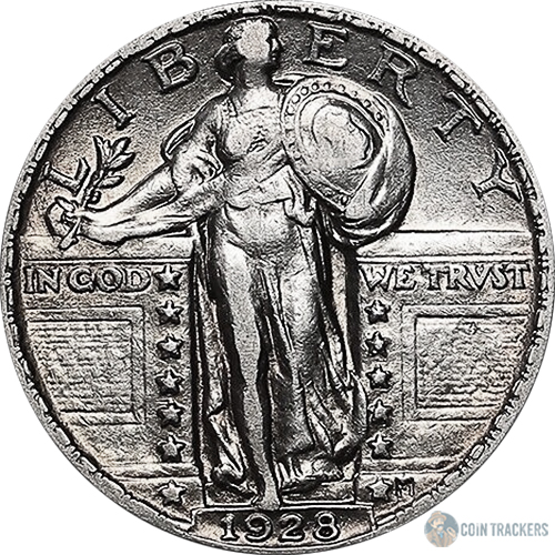 1928 Standing Liberty Quarter Value CoinTrackers