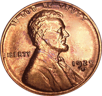 XF Extra Fine Details about   1929-D Lincoln Cent <> 
