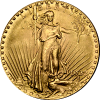 1932 St Gaudens Double Eagle