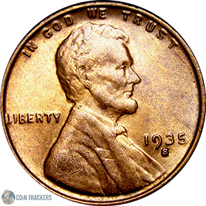 1935 S Wheat Penny
