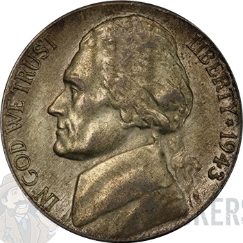 1943 D Jefferson Nickel