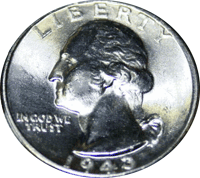 1943 quarter price