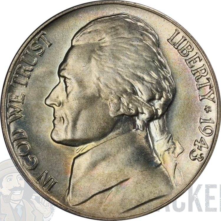 1943 P Jefferson Nickel