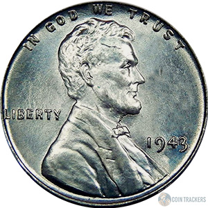 1943 Steel Wheat Penny