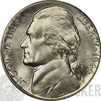 1944 D Nickel
