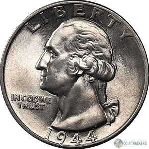 1944 Quarter (No Mint Mark)
