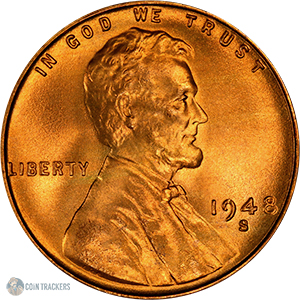 1948 S Wheat Penny