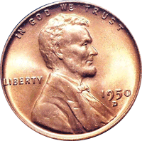 1950 D Wheat Penny
