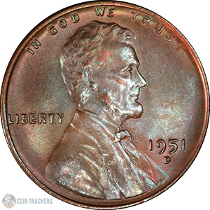 1951 D Wheat Penny