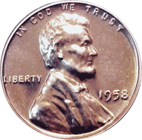 1958 Wheat Penny