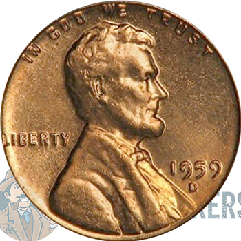 1959 D Lincoln Penny