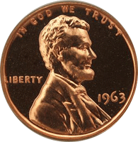 1963 D Lincoln Penny